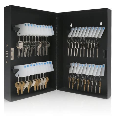 honeywell 40 key steel lock box|40 Slot Key Box with Combination Lock by Honeywell HWL6107 .